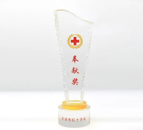 和治友德获“天津市红十字奉献奖”荣誉证书