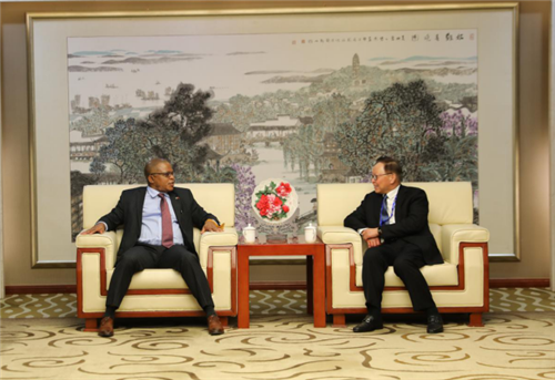 尼日利亚驻上海总领事马杜比克到隆力奇考察